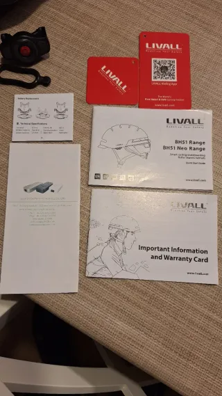 Casco Livall Inteligente con Bluetooth