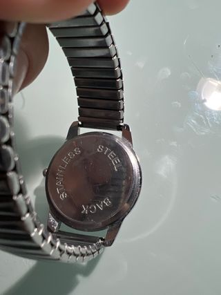 Reloj Wonderfull Negro y Plateado