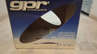 Casco de esquí GPR rosa para niña Talla S