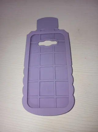 Funda Samsung J7 Case Dolls Morada Corazones