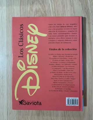 Clásico cuento Disney. El Rey León. GAVIOTA.