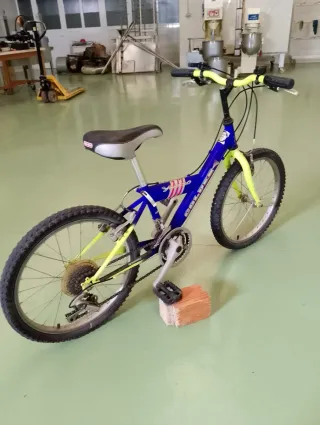 Bicicleta Coluer azul niño