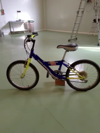 Bicicleta Coluer azul niño