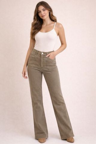 Jersey peludo cropped beige/