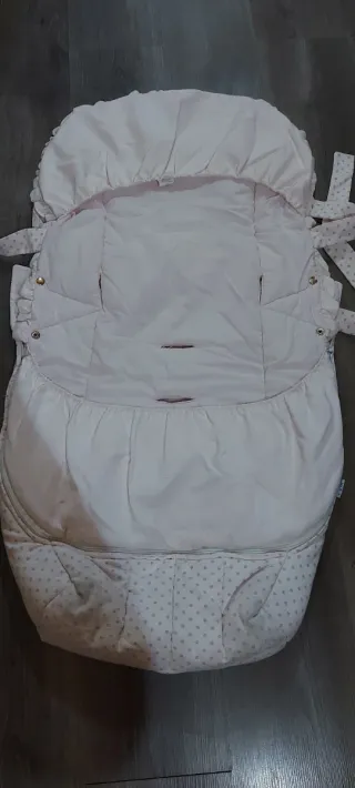 Saco para silla de paseo rosa