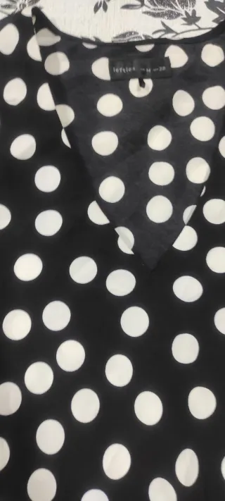 Vestido lunares mujer