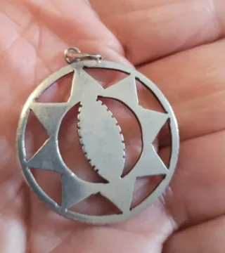 Colgante Virgen de Guadalupe Plata