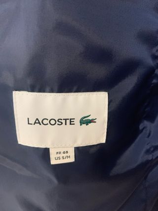 Chaleco acolchado Lacoste Talla M