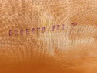 Antica scatola posate Solingen lamina Argento 800