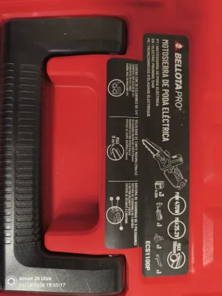 Motosierras eléctricas de mano bellota pro