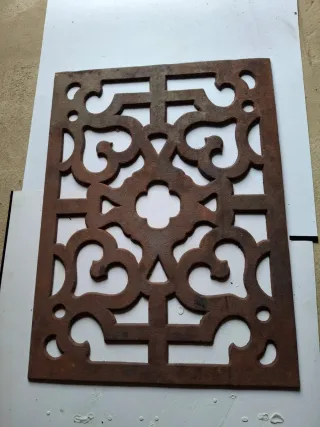 Parrilla Bandejero Horno Hierro Fundido