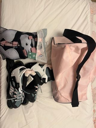 Patines en línea y protecciones