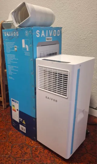 TV Nevir 43 Smart TV y Aire Acondicionado Portátil