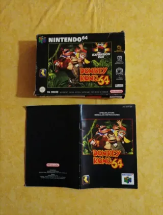 Donkey Kong 64 Nintendo 64 PAL original CIB | Caja
