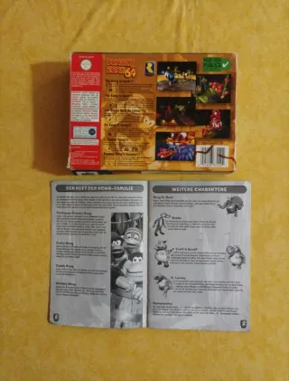 Donkey Kong 64 Nintendo 64 PAL original CIB | Caja
