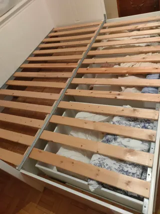 Cama nido IKEA Hemnes blanca