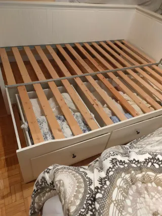 Cama nido IKEA Hemnes blanca