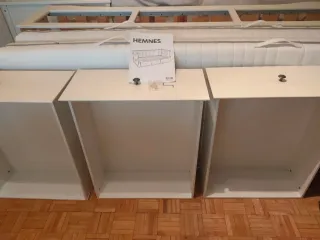 Cama nido IKEA Hemnes blanca