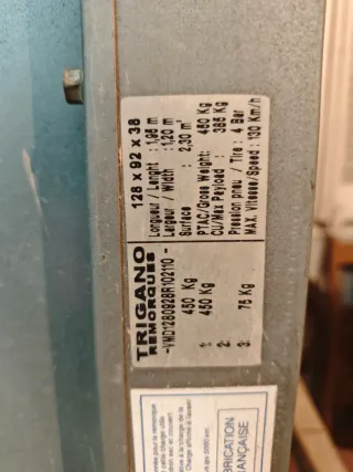 Remolque Trigano 450kg