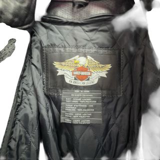 Chaqueta Harley-Davidson Negra y Naranja