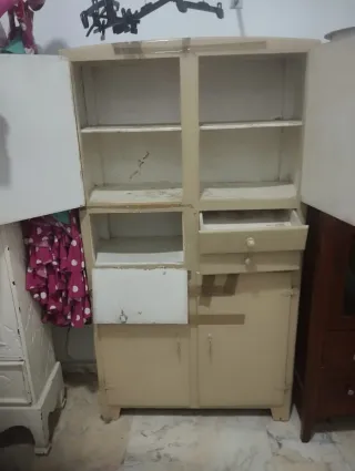 Alacena vintage beige