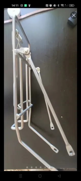 Transportín para bicicleta