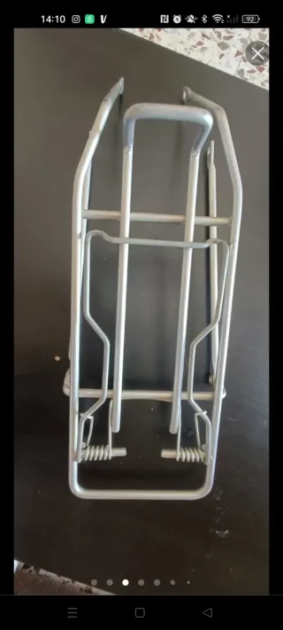 Transportín para bicicleta