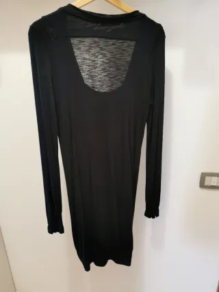 Desigual Cardigan Nero con Farfalla