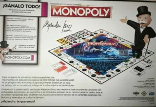 Monopoly Edición Especial Alejandro Sanz