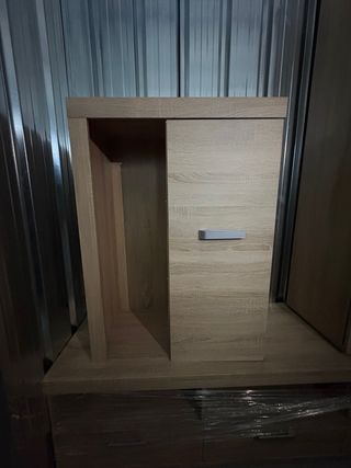 Mueble de salón madera claro
