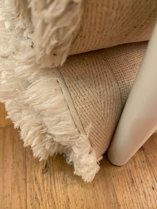 Alfombra pelo largo Beige/Blanco Roto 200x290cm