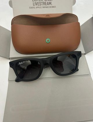 Gafas Ray-Ban Meta Polarizadas Negras