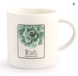 Set Colazione H&H WISH 4pz Bone China NUOVO 20€