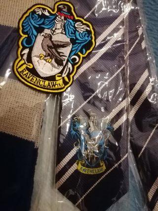 Bufanda y Corbata Ravenclaw Harry Potter