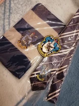 Bufanda y Corbata Ravenclaw Harry Potter
