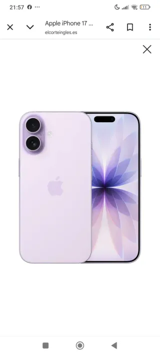 PRECIO 1000 Se vende Apple iPhone 17 512GB Lavanda