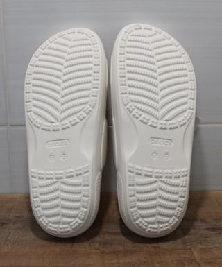 CHANCLAS-SANDALIAS CROCS BLANCAS - Talla 43/44