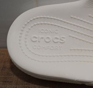 CHANCLAS-SANDALIAS CROCS BLANCAS - Talla 43/44
