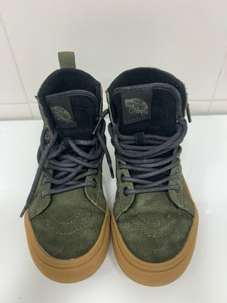 Vans Niño SK8-Hi MTE Talla 32.5 Verde