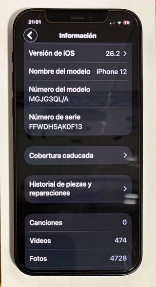 Iphone 12 256Gb + Accesorios
