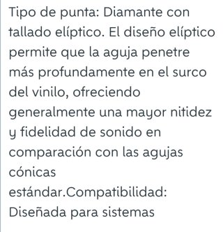 Aguja Tocadiscos Reulo AT 445/AT5-5 D/Diamante