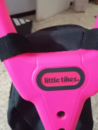 Triciclo infantil niña sombrilla bolso