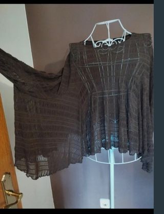 Top capa Zara, da talla para M