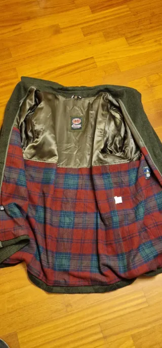 Cappotto Vintage Caypre Lana Pischl Made in S