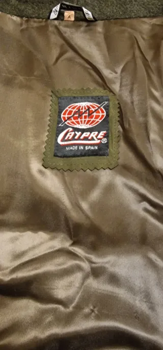 Cappotto Vintage Caypre Lana Pischl Made in S