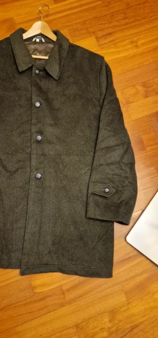 Cappotto Vintage Caypre Lana Pischl Made in S