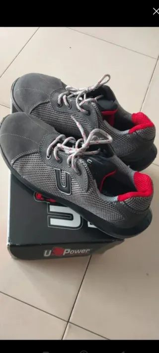 Zapatos de seguridad U-Power grises