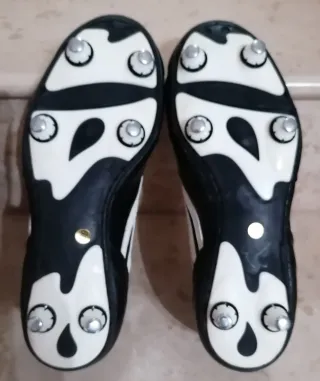 Scarpe calcio Ryal pelle tg 39 6 tacchetti