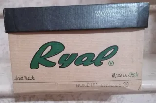 Scarpe calcio Ryal pelle tg 39 6 tacchetti