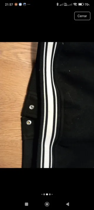 Chaqueta negra talla 10-11